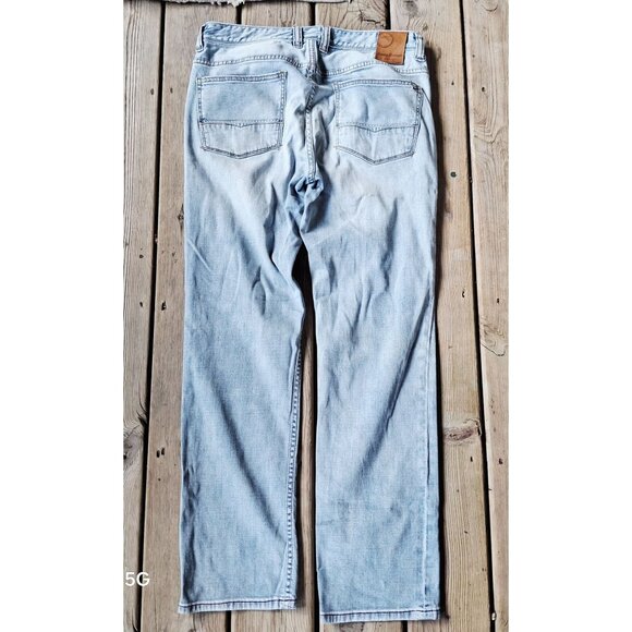 Tommy Bahama Mens Light Wash Straight Leg Jeans Classic Distressed 32/32 - Picture 5 of 10